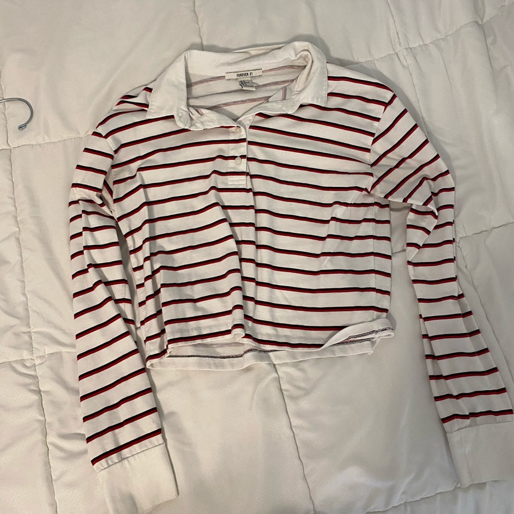 Forever 21 striped long sleeve